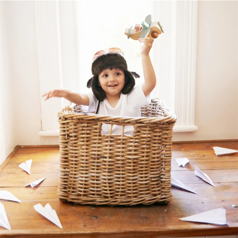 Creative wooden airplane toys – For hours of fun