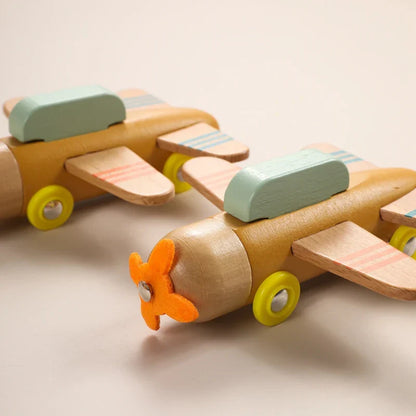 Creative wooden airplane toys – For hours of fun