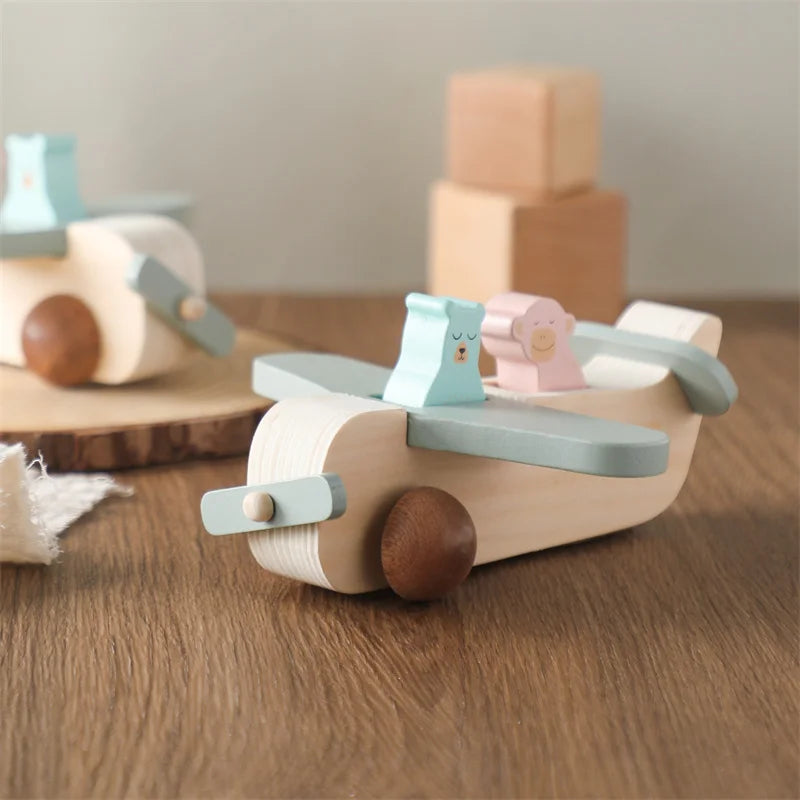 Creative wooden airplane toys – For hours of fun