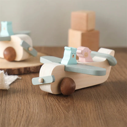 Creative wooden airplane toys – For hours of fun
