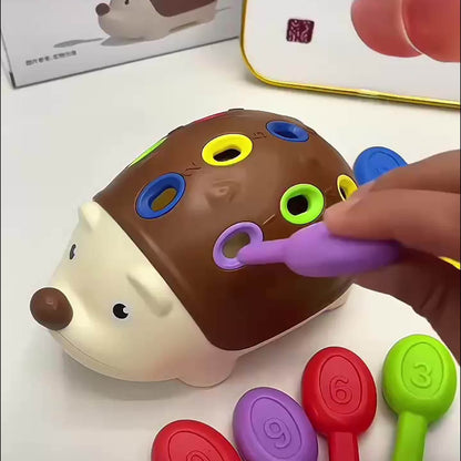 Cute Hedgehog Educational Toy - Learn and Play