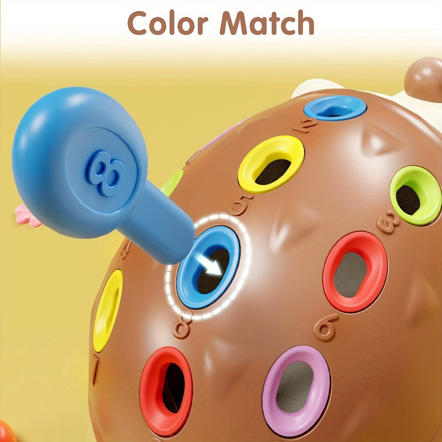 Cute Hedgehog Educational Toy - Learn and Play
