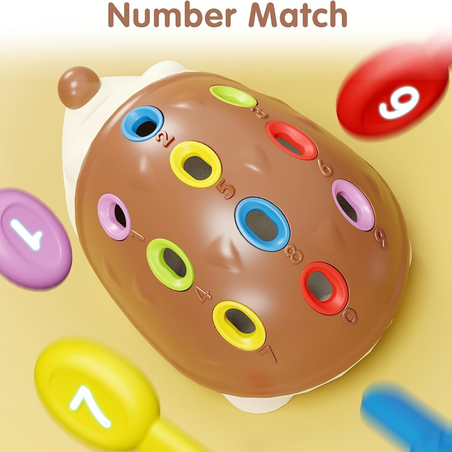 Cute Hedgehog Educational Toy - Learn and Play