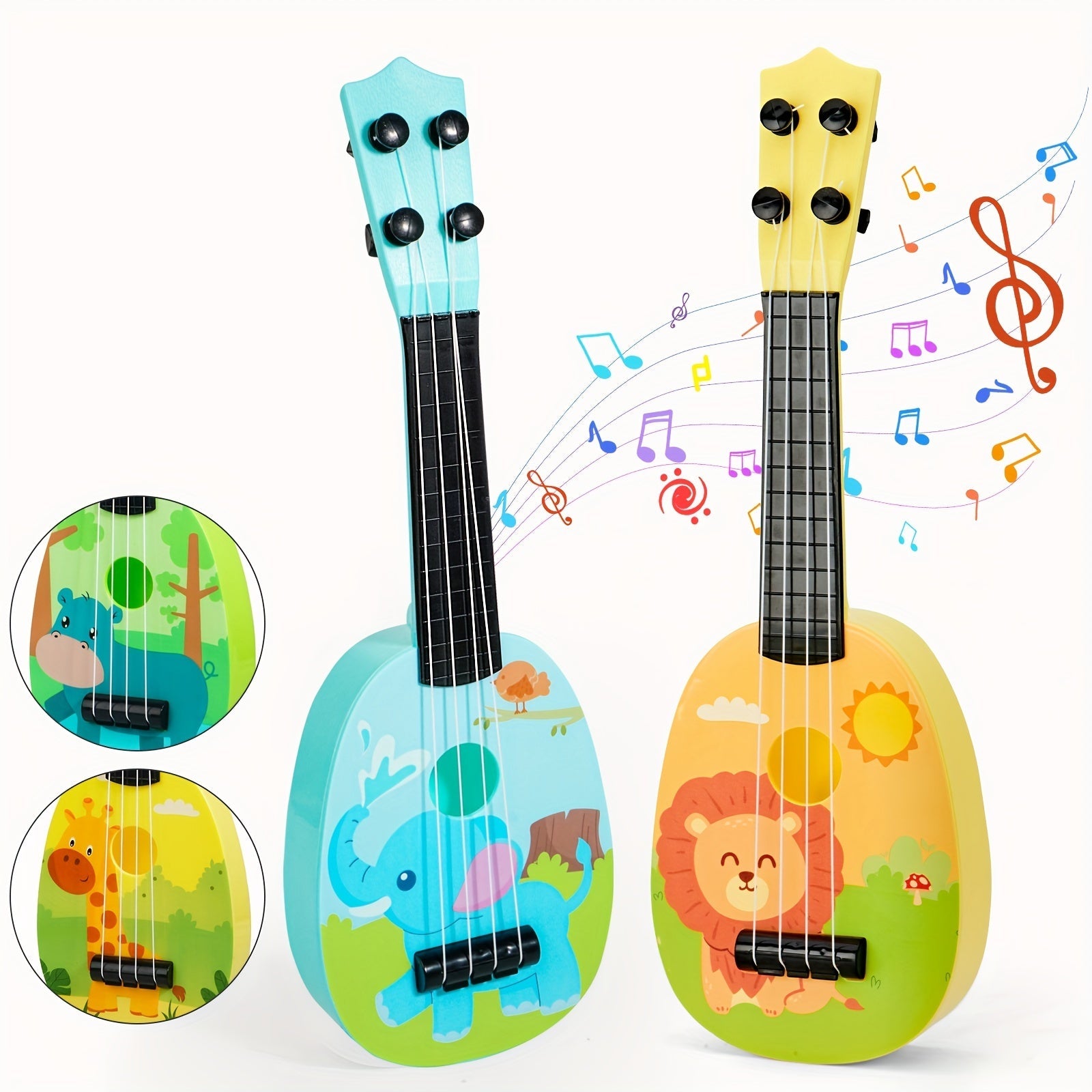 Cute Ukulele for Kids – Happy and Colorful Music Game for Beginners