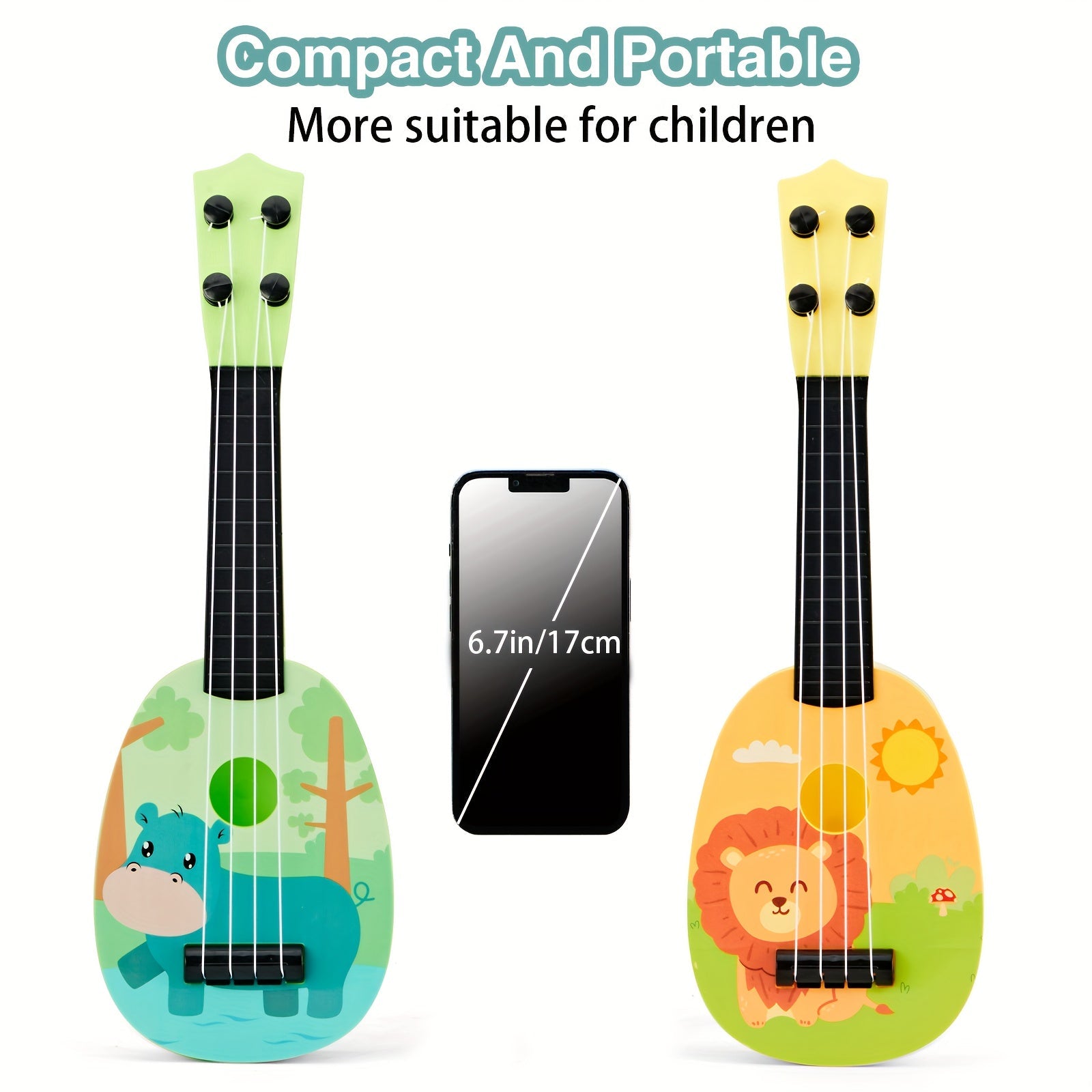 Cute Ukulele for Kids – Happy and Colorful Music Game for Beginners