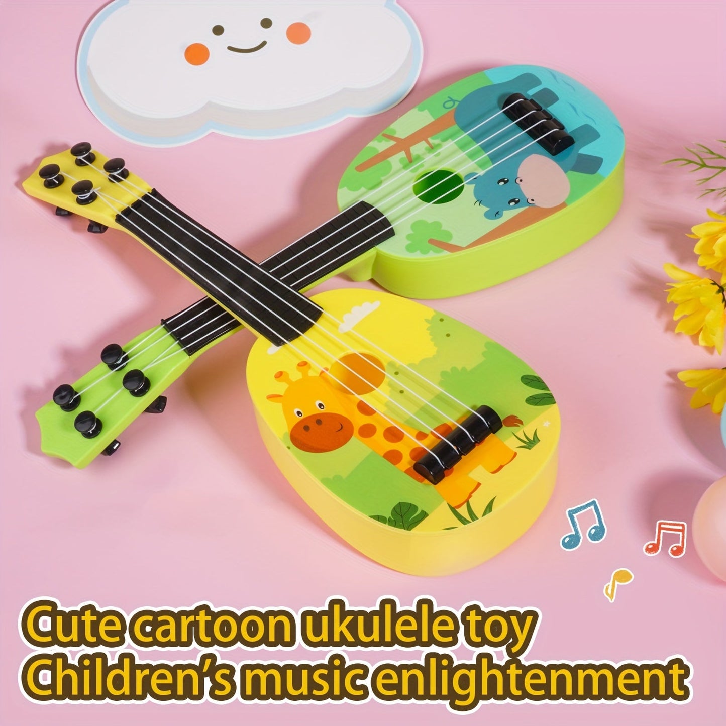 Cute Ukulele for Kids – Happy and Colorful Music Game for Beginners