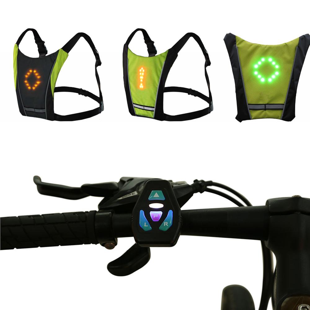 CycleBright Vest - Safe and Visible Cycling with Turn Signals