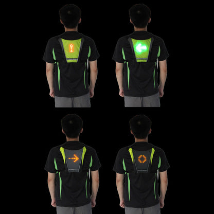 CycleBright Vest - Safe and Visible Cycling with Turn Signals