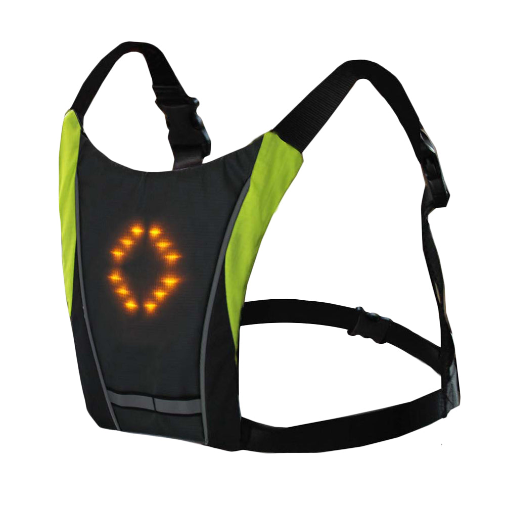 CycleBright Vest - Safe and Visible Cycling with Turn Signals