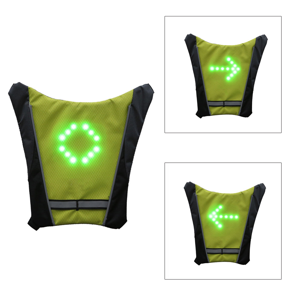 CycleBright Vest - Safe and Visible Cycling with Turn Signals