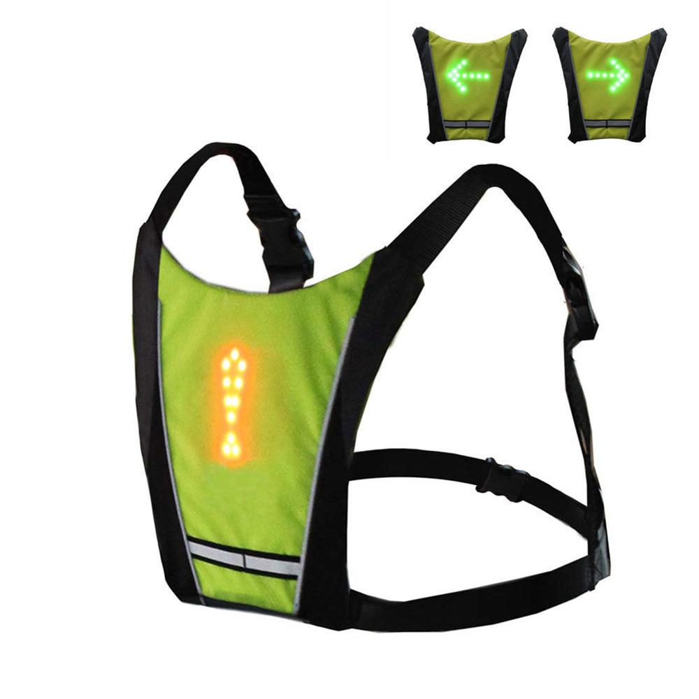 CycleBright Vest - Safe and Visible Cycling with Turn Signals