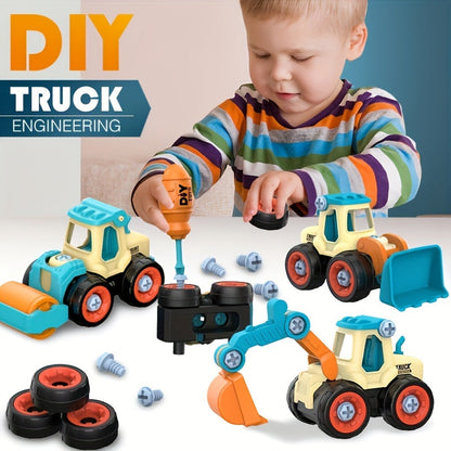 DIY Truck Construction Set - Creative Toys for Children