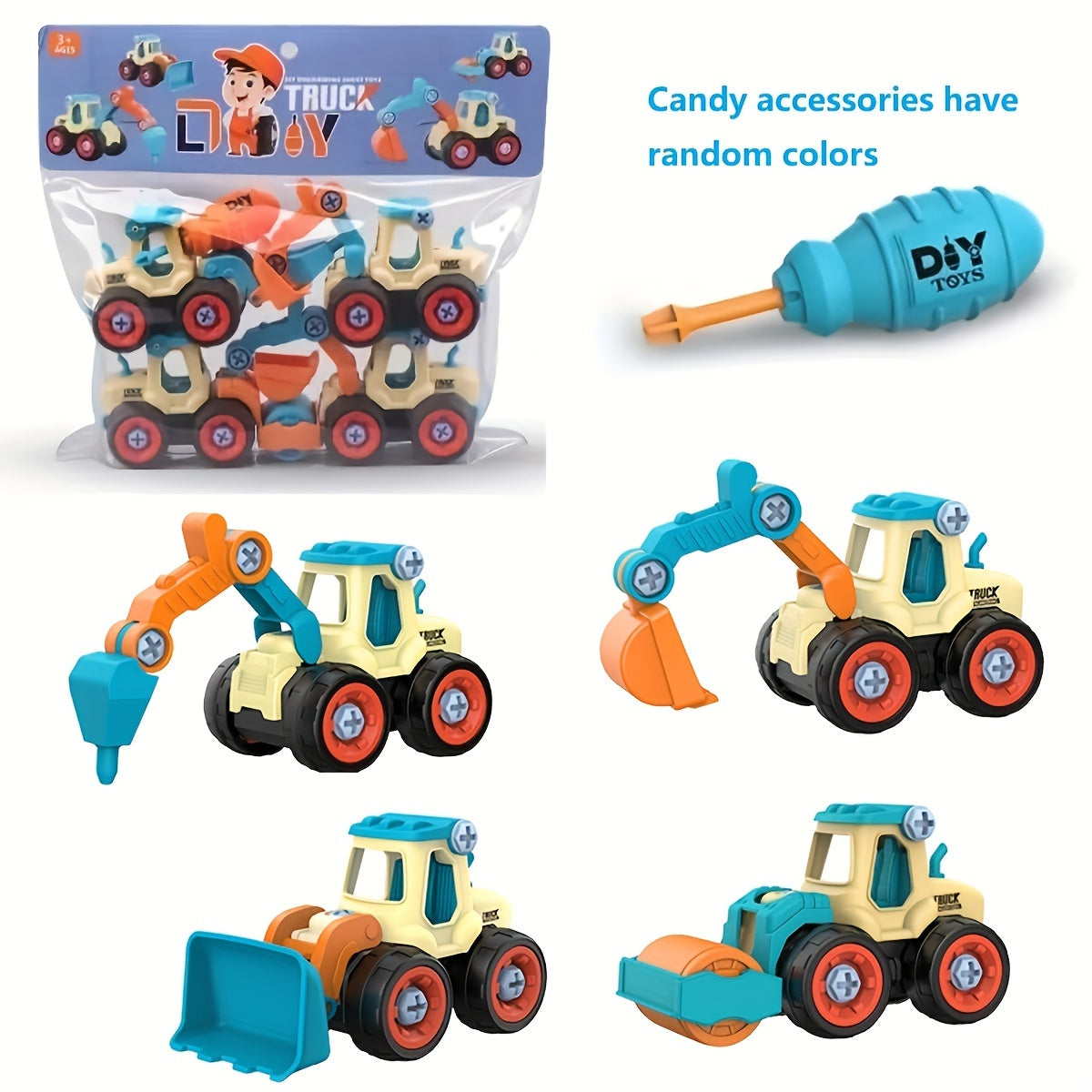 DIY Truck Construction Set - Creative Toys for Children