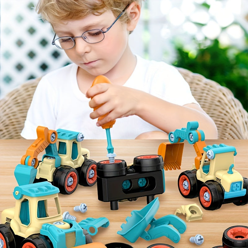 DIY Truck Construction Set - Creative Toys for Children