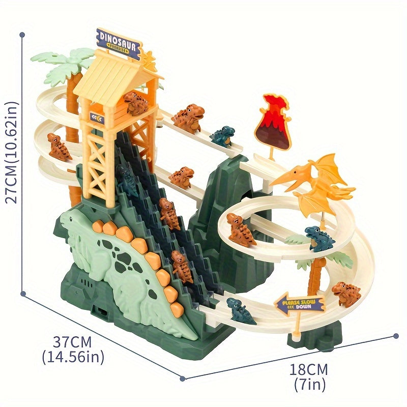 Dino Climbing Track Playset - For Exciting Dino Adventure