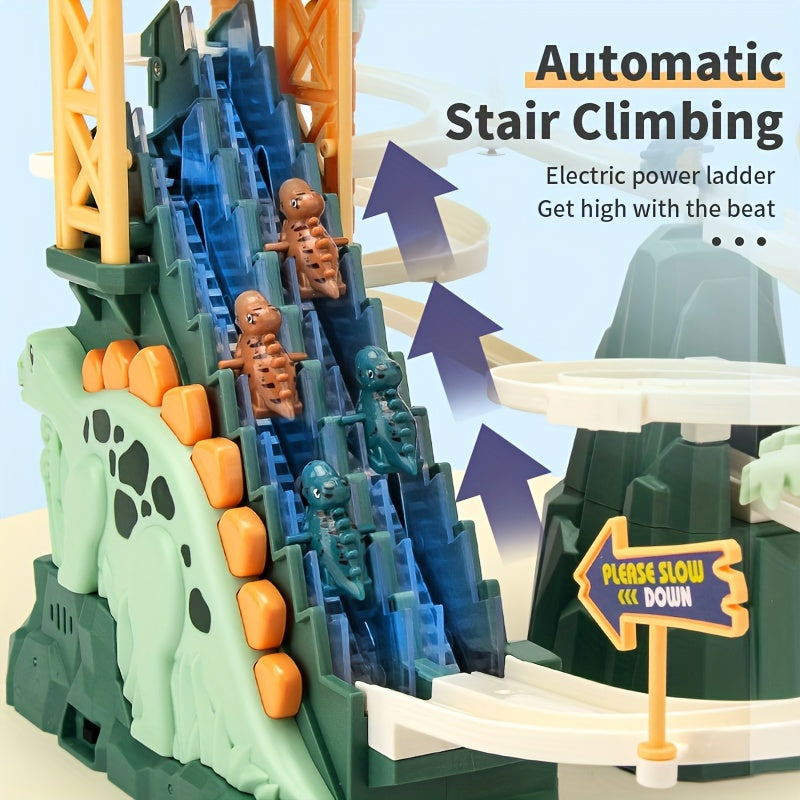 Dino Climbing Track Playset - For Exciting Dino Adventure