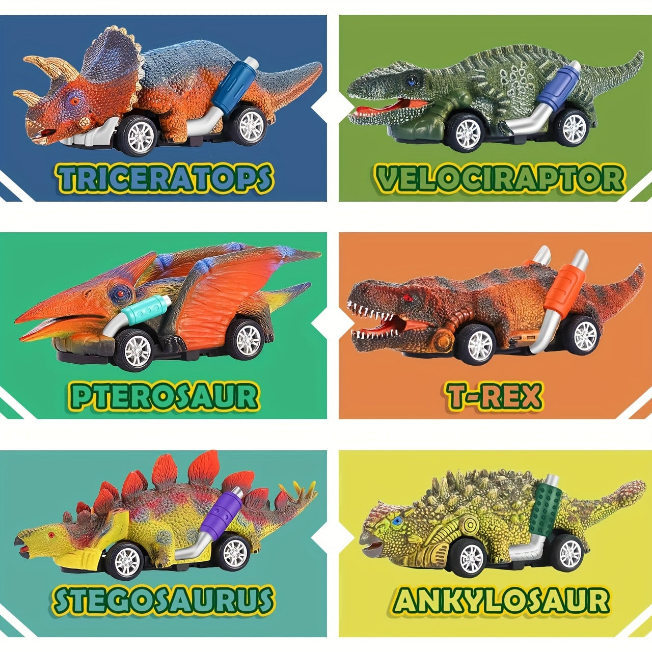 Dino Racer Playset - Fun Dino Vehicles for Adventurous Kids
