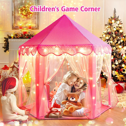 Dreamy Play Tent Castle - Magical Experience for Children with Lights