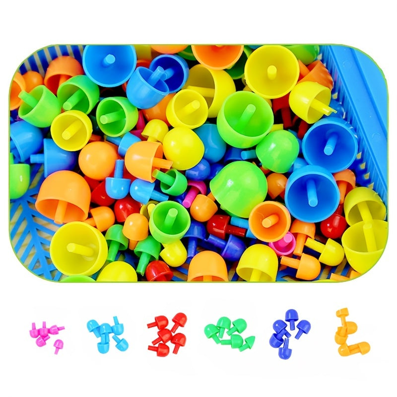 Educational Plastic Building Blocks – Encourage Creative Thinking and Color Recognition