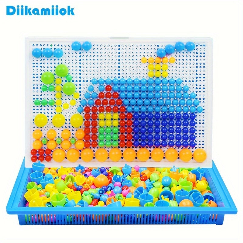 Educational Plastic Building Blocks – Encourage Creative Thinking and Color Recognition
