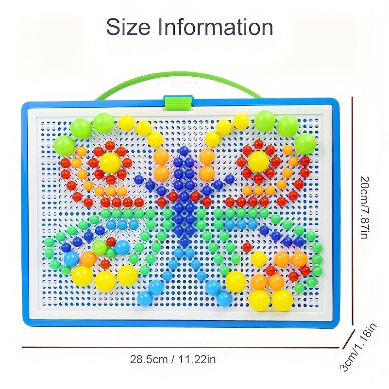 Educational Plastic Building Blocks – Encourage Creative Thinking and Color Recognition