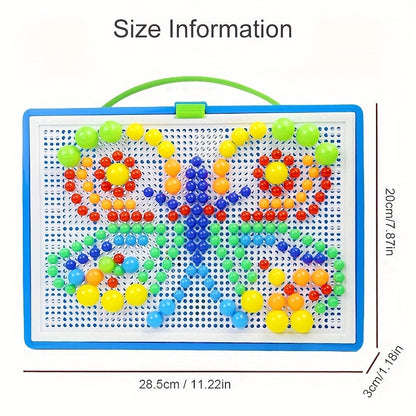 Educational Plastic Building Blocks – Encourage Creative Thinking and Color Recognition