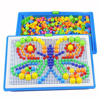 Educational Plastic Building Blocks – Encourage Creative Thinking and Color Recognition