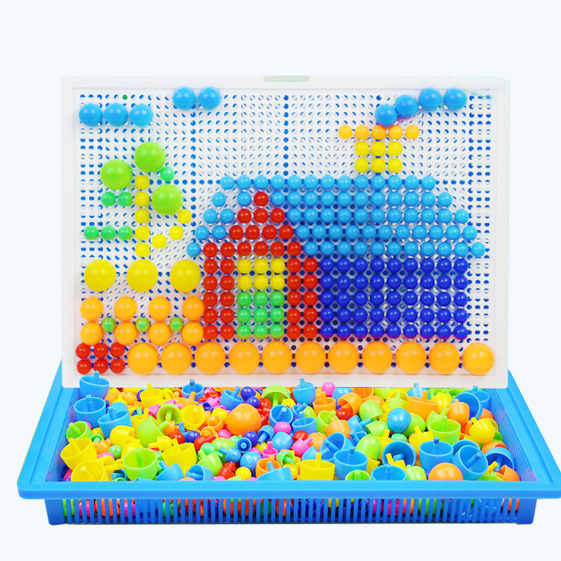 Educational Plastic Building Blocks – Encourage Creative Thinking and Color Recognition
