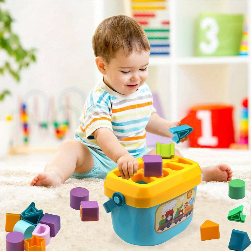 Educational fun with the Colorful Shape Sorter - Discover and Learn through Play