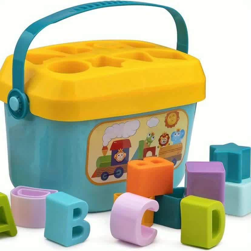 Educational fun with the Colorful Shape Sorter - Discover and Learn through Play
