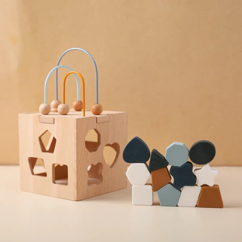Educational wooden music box – For learning and playing fun