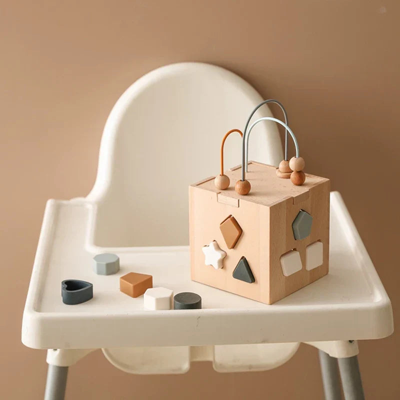 Educational wooden music box – For learning and playing fun
