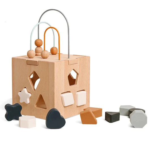 Educational wooden music box – For learning and playing fun