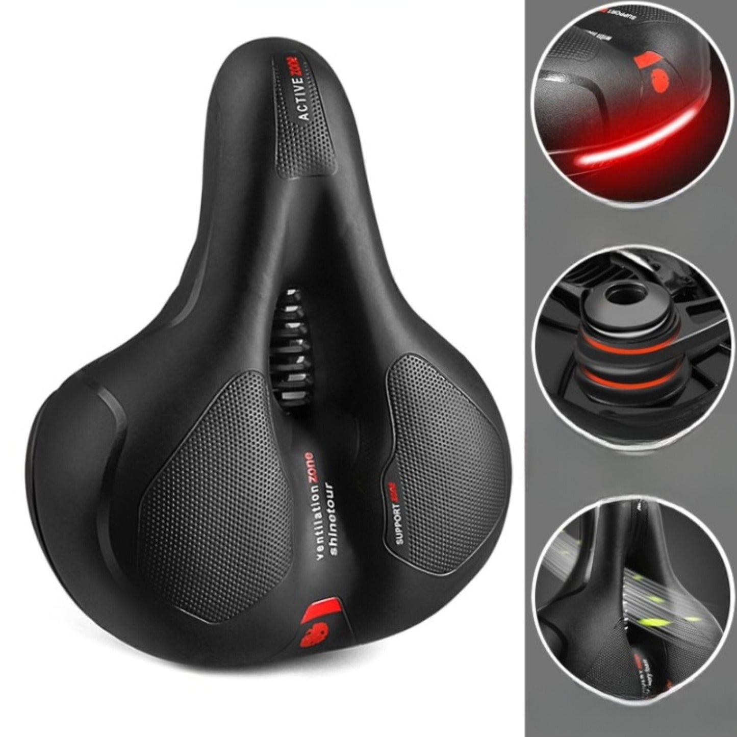 ErgoRide - Ergonomic Bicycle Saddle