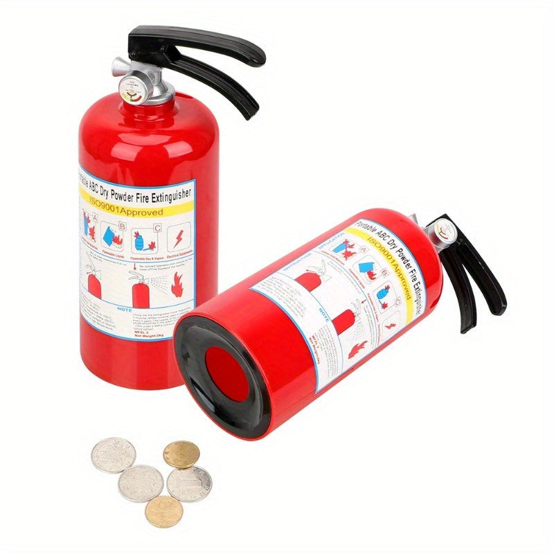Fire Department Money Box for Children - Playful and Educational for Savings