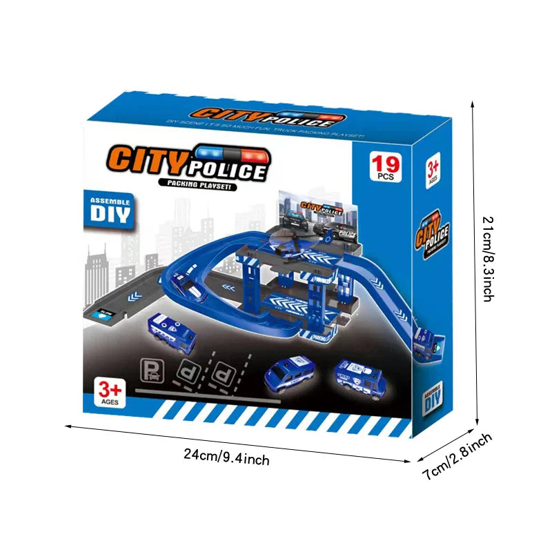 Fire Department Rescue Playset - For Adventurous Rescue Operations