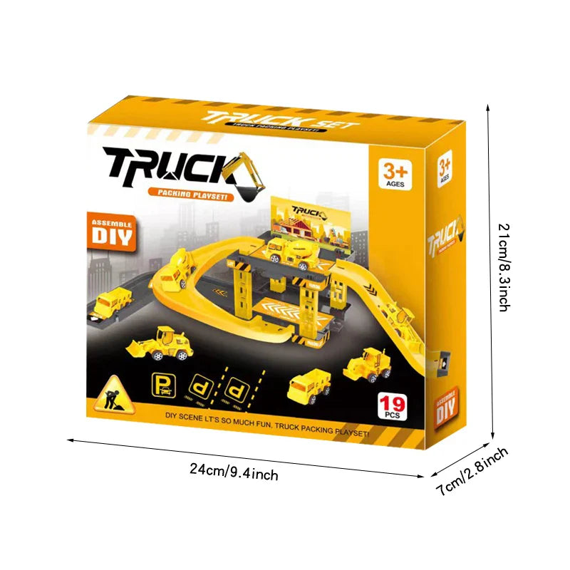 Fire Department Rescue Playset - For Adventurous Rescue Operations