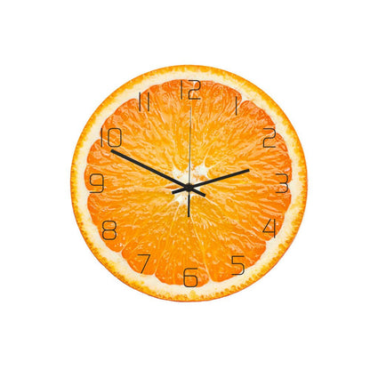 Fruit Fiesta Wall Clock - Cheerful Decoration for Your Space