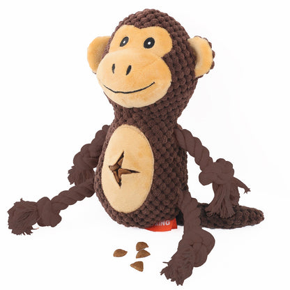 Indestructible Dog Chew Toys for Aggressive Chewers | Durable Plush Squeak Toys