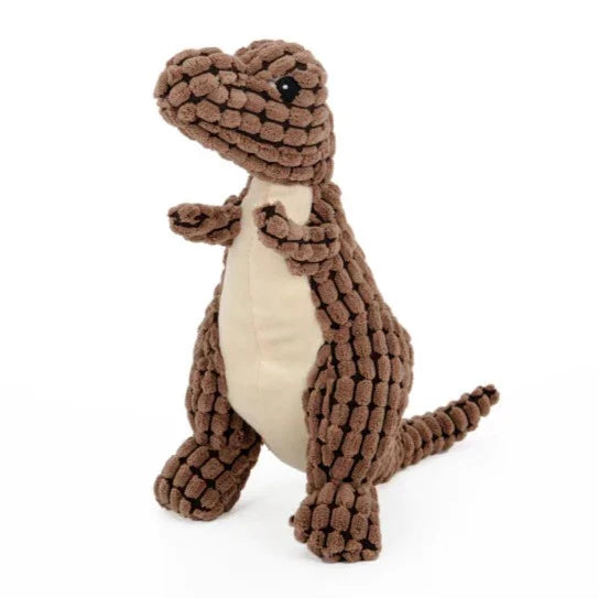 Indestructible Plush Dog Toy for Heavy Chewers