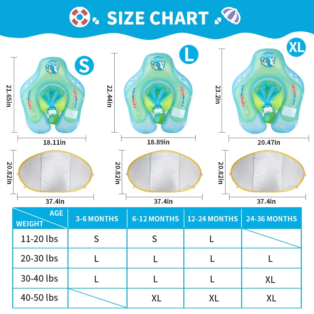 Inflatable Baby Swimming Ring