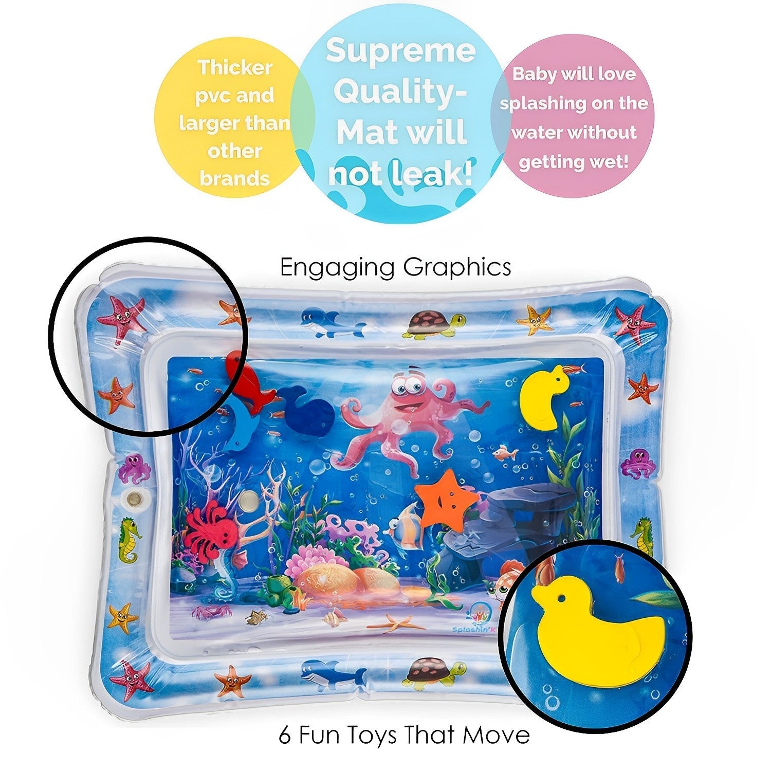 Inflatable Baby Water Mat