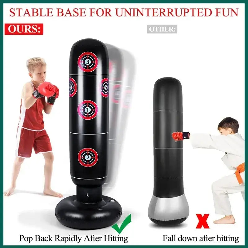 Inflatable Punching Ball – For Training and Fun