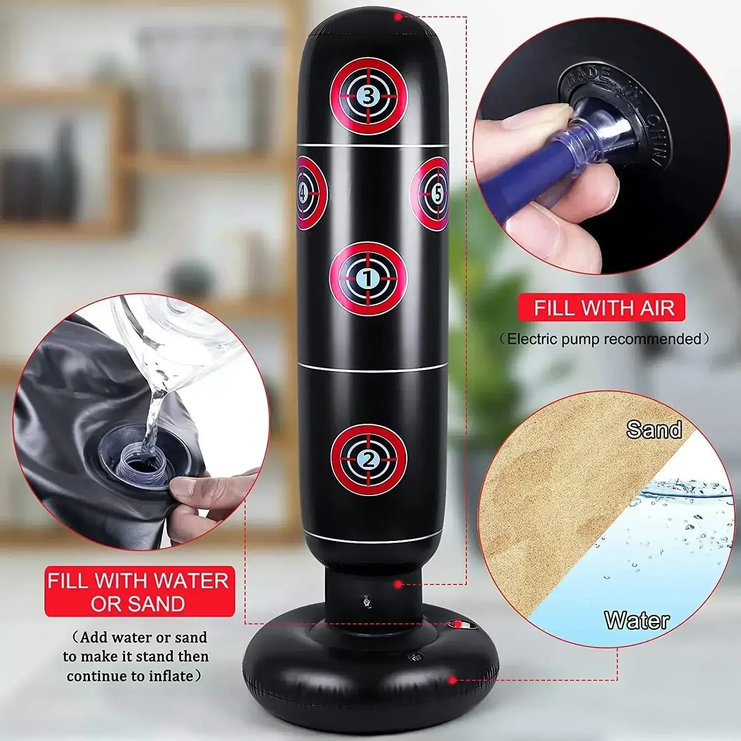 Inflatable Punching Ball – For Training and Fun
