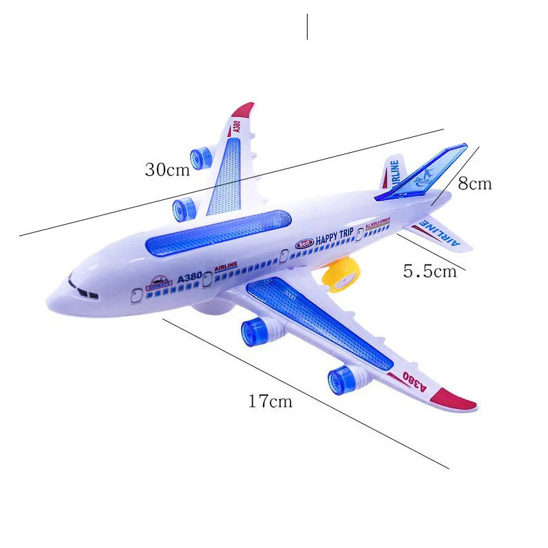 Interactive Toy Plane - Play & Learn
