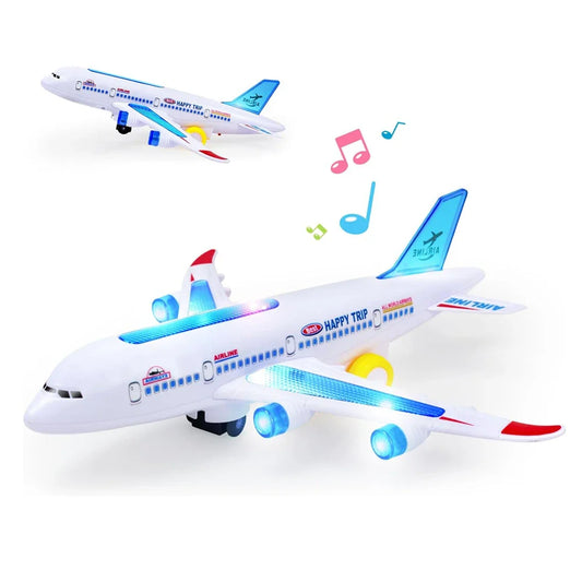 Interactive Toy Plane - Play & Learn