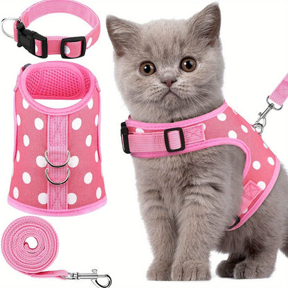 KittyComfort Harness Set - For Pleasant Walks and Adventure
