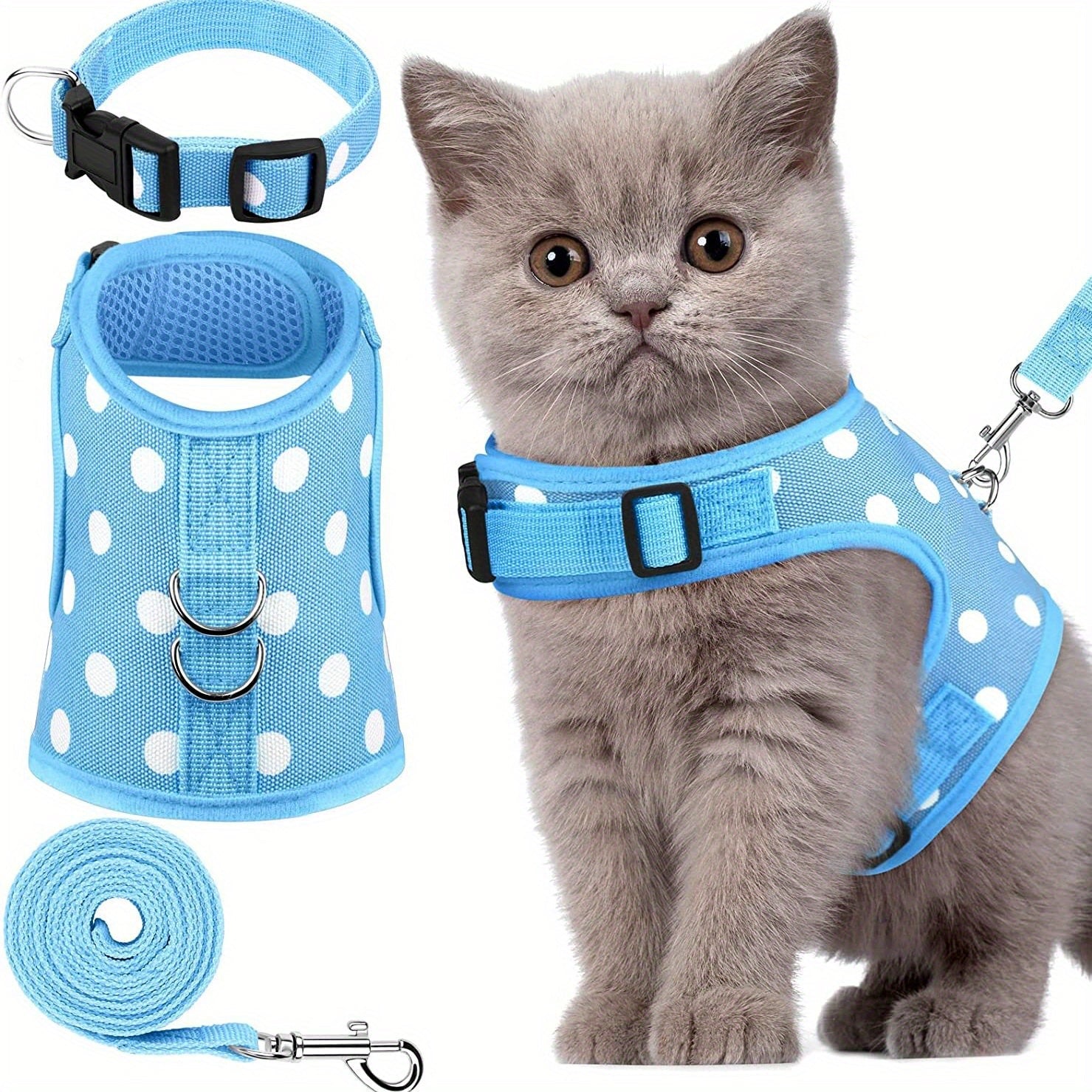 KittyComfort Harness Set - For Pleasant Walks and Adventure