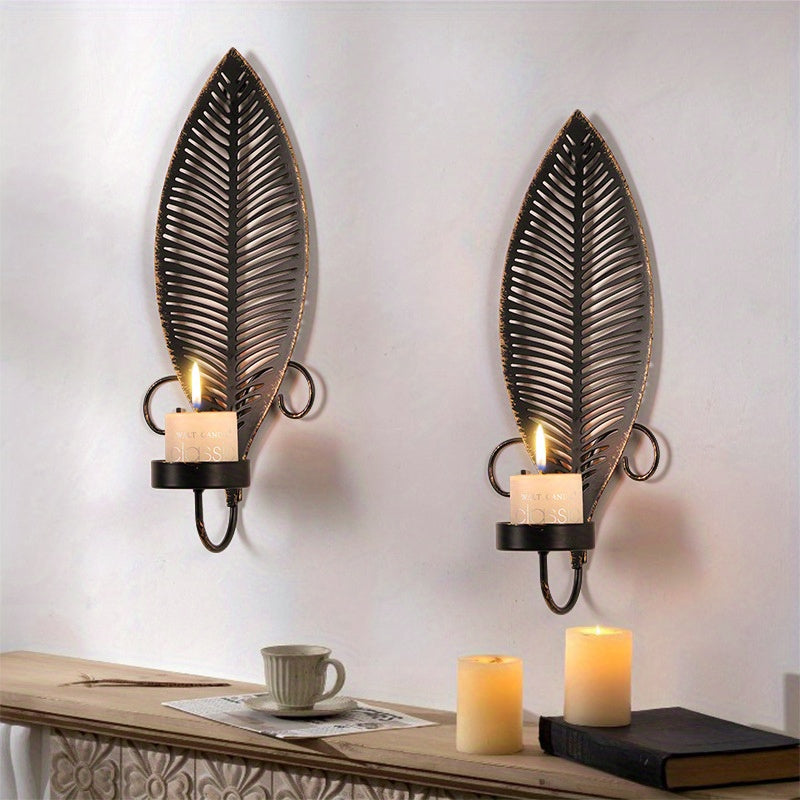 Leaf-Pattern Wall Lamps - Atmospheric Decoration for Every Room
