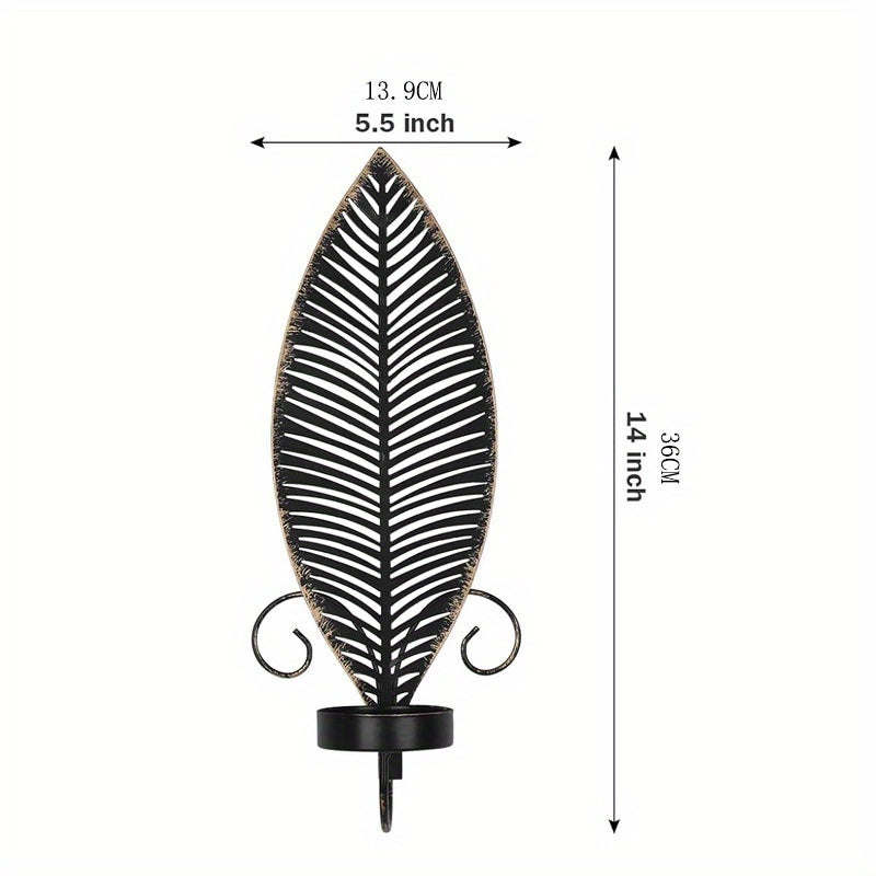 Leaf-Pattern Wall Lamps - Atmospheric Decoration for Every Room